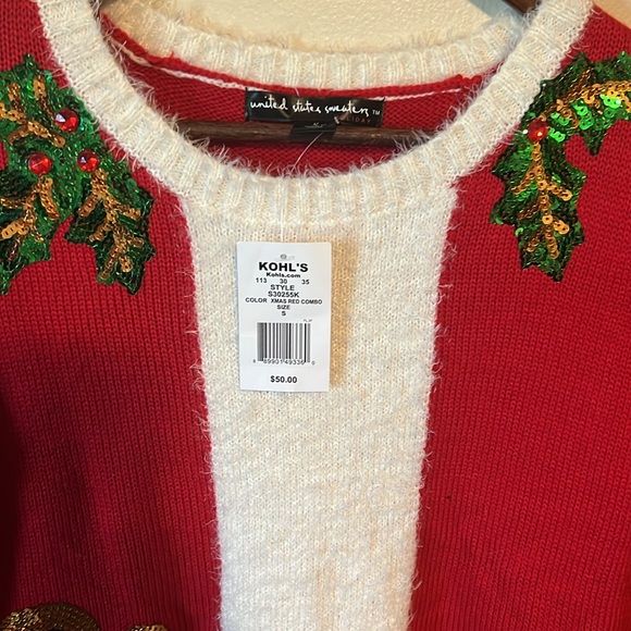 NWT Christmas sweater dress costume ugly sweater party holiday women’s small - Picture 3 of 8